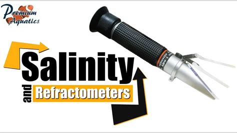 how to calibrate a salinity refractometer|salinity refractometer reading explanation.